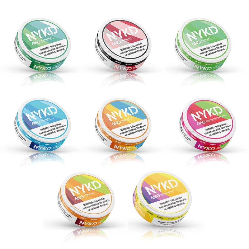 nykd nicotine pouches 20ct can5 can pack 382227