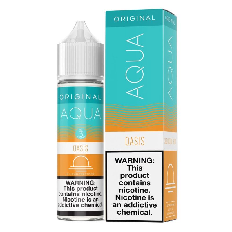 oasis by aqua original e juice 60ml 836431