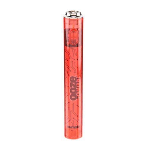 Ooze Slim Clear Series | Battery 400 mAh rubu red