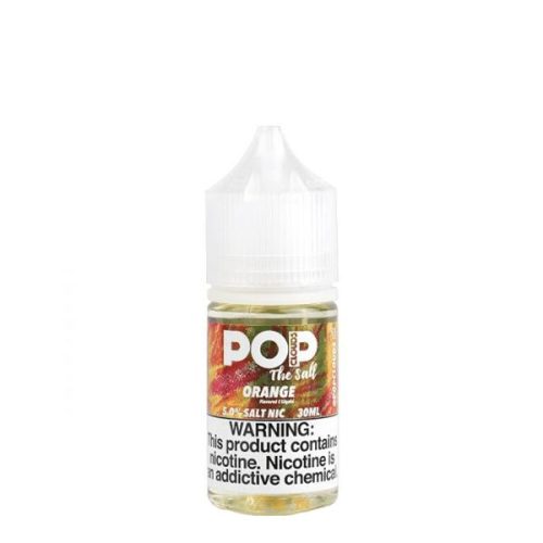 Orange by Pop Clouds Salt 30ML bottle