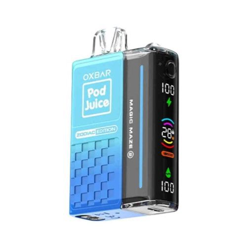 Oxbar Magic Maze 2.0 Pod Juice Edition Disposable 30000 Puffs 13mL 50mg blue razzle pop