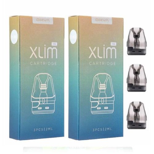 oxva xlim v2 replacement pods 2ml 3 pack 801876 1