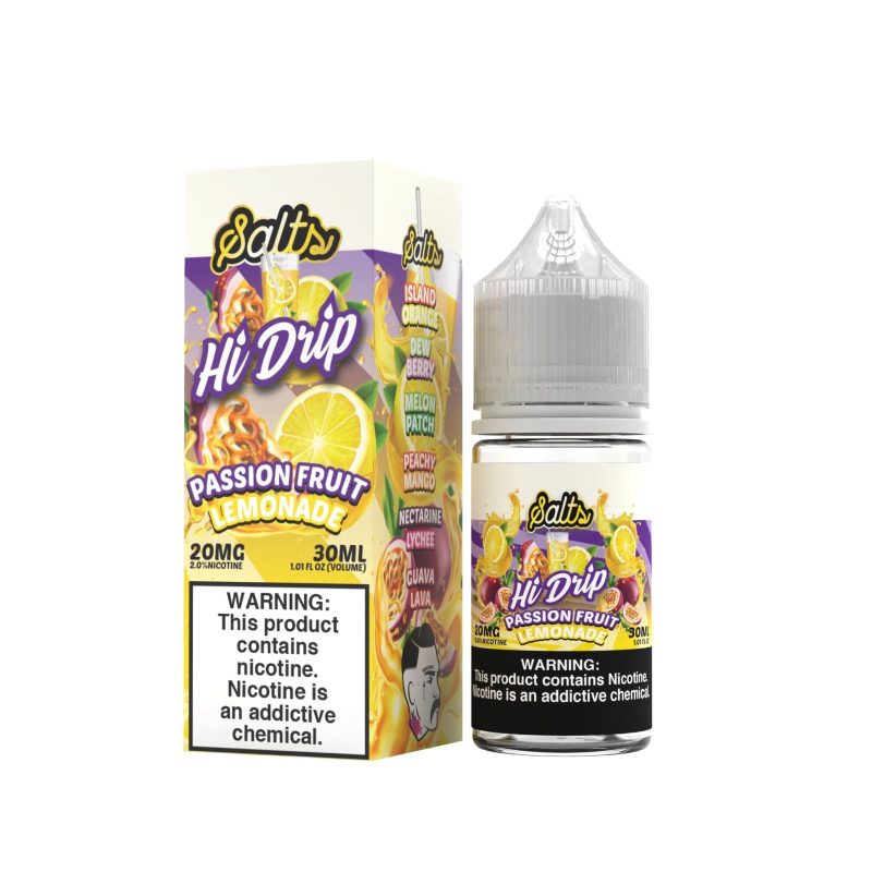 passionfruit fruit lemonade by hi drip salts 30ml 333894