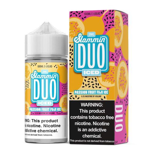 Passionfruit Fuji Ice | Slammin Duo | 100mL | 3mg | Bottle with Packaging