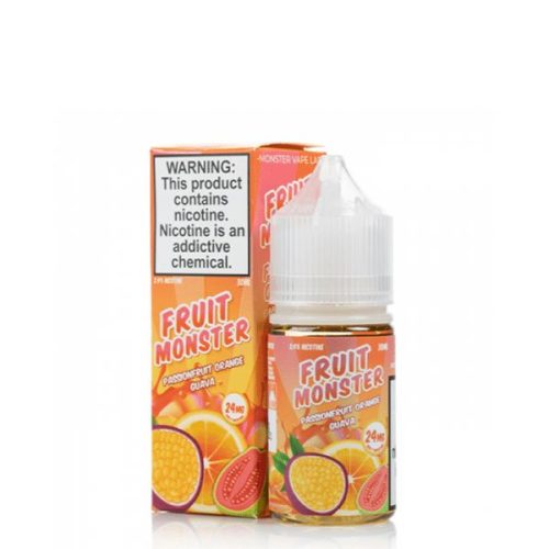 passionfruit orange guava by fruit monster salts e liquid flawless vape shop 309910