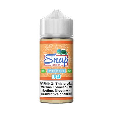 Peach Iced Tea Iced by Snap Liquids Iced Series 100mL Bottle