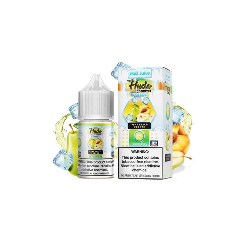 peach pear freeze by pod juice hyde tfn salt 30ml 277915