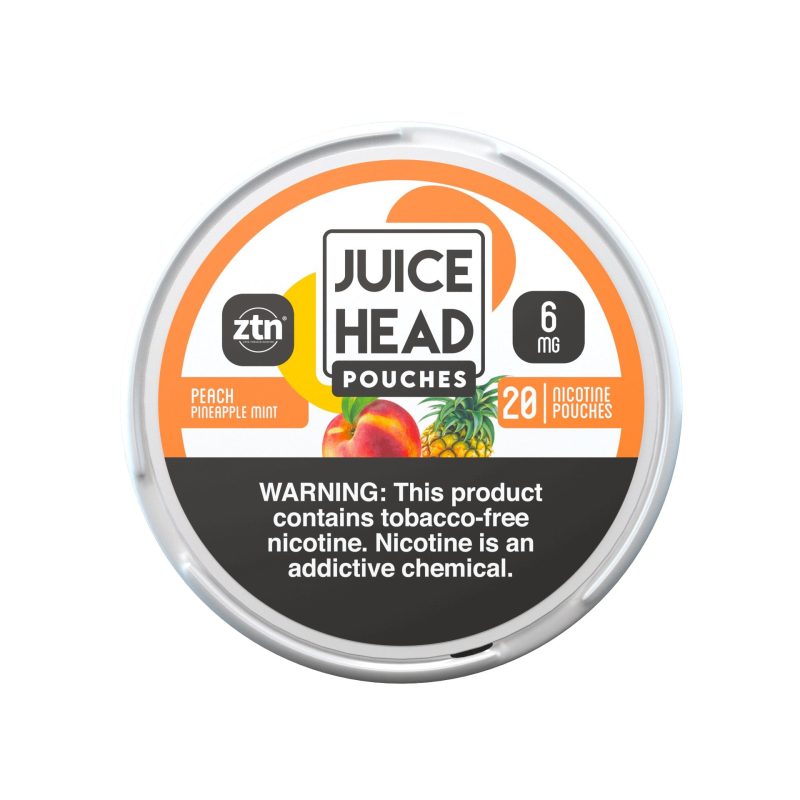 peach pineapple mint by juice head ztn pouches 5 cans 609806