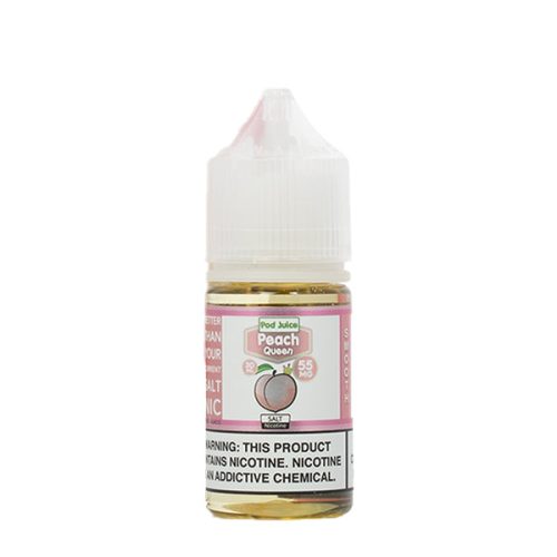 Peach Queen Salt by Pod Juice E-Liquid 30mL bottle