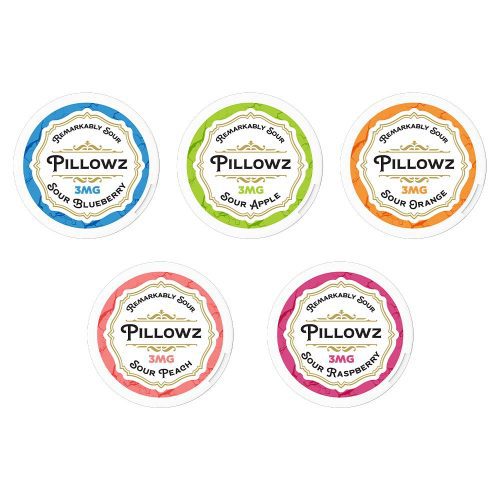 pillowz tfn nicotine pouches 20ct can5 can pack 291779