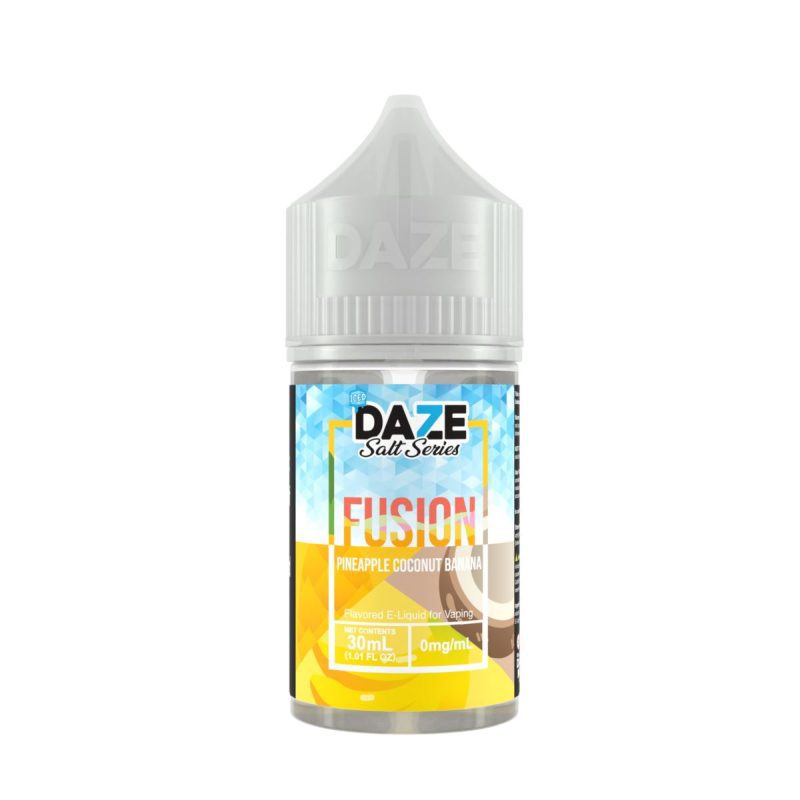 pineapple coconut banana iced by 7daze fusion salt 30ml 725457