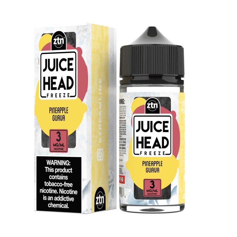 pineapple guava freeze ztn by streamline juice head 100ml 632247