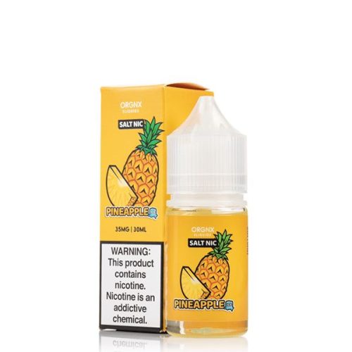 pineapple iced by orgnx salt e liquid 880562