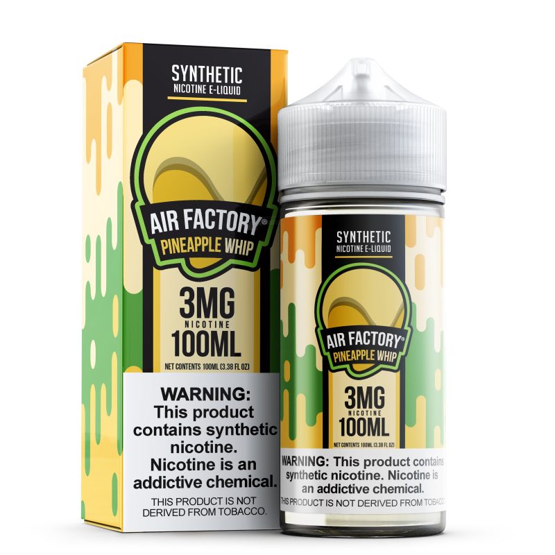 pineapple whip by air factory tobacco free nicotine nicotine series e liquid 440237