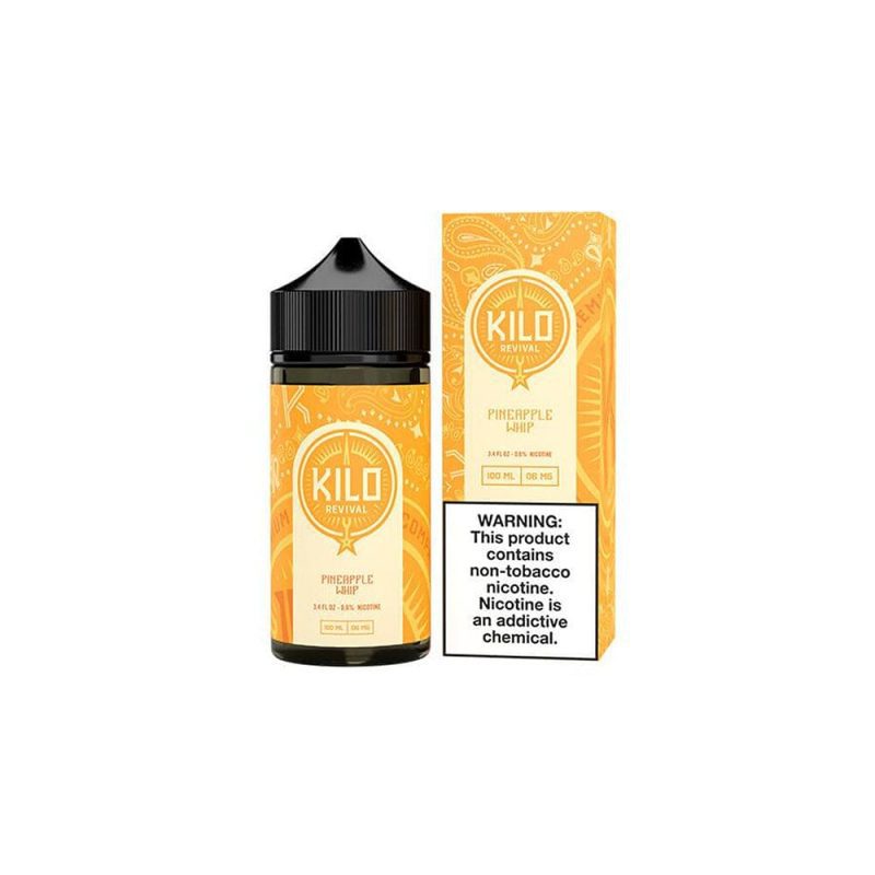 pineapple whip ice by kilo revival tobacco free nicotine series 100ml 739568