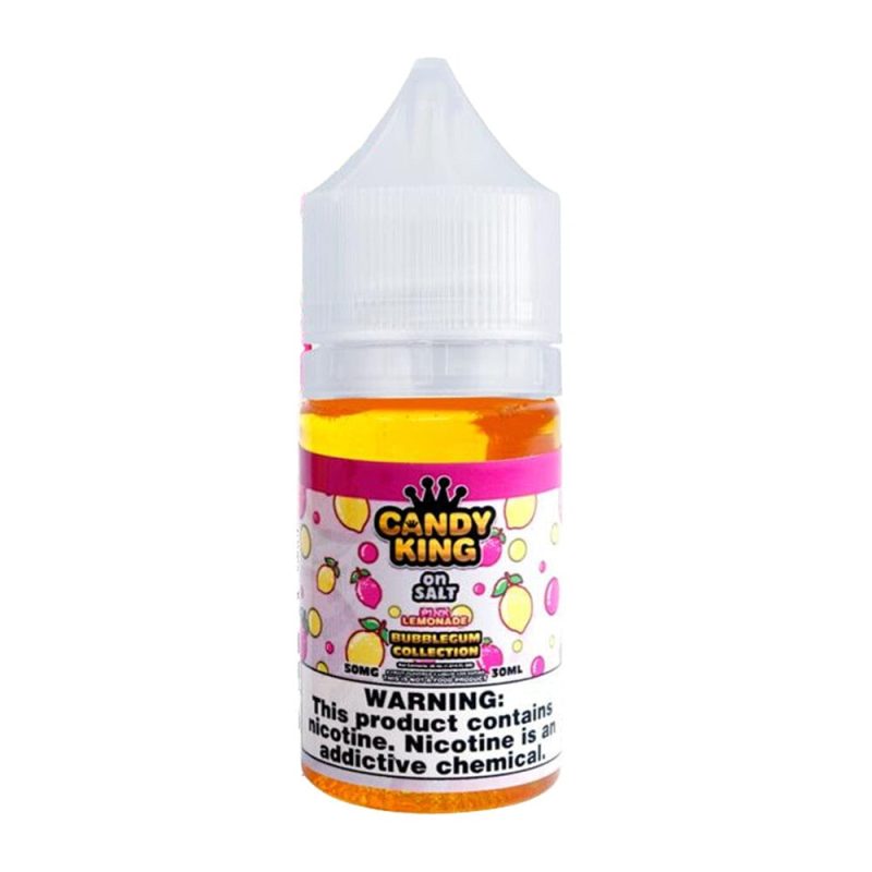 pink lemonade by candy king bubblegum on salt 30ml 866117