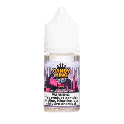 pink squares by candy king on ice salt 30ml 372321