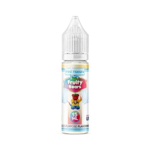 Pod Flavors Multi-Purpose Flavoring | 15mL fruity bears ice bottle