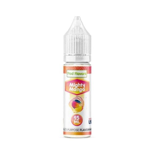 Pod Flavors Multi-Purpose Flavoring | 15mL mighty mango bottle