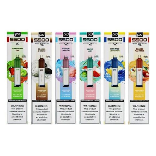 pod mesh 5500 disposable 5500 puffs 12ml 235261