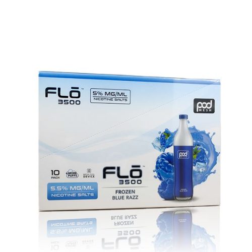 pod mesh flo disposable 3500 puffs 10ml 885402