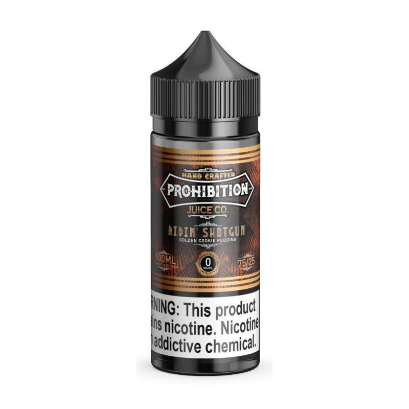 prohibition juice co ridin shotgun 100ml eliquid 846950