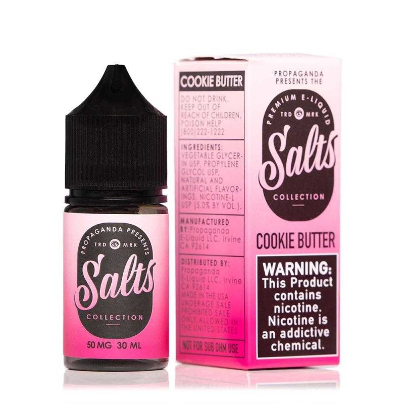 propaganda salts cookie butter 30ml eliquid 933902