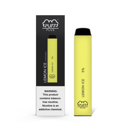 Puff Plus TFN Disposable 800 Puffs 3.5mL lemon ice with packaging