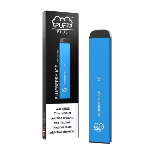 Puff Plus TFN Disposable 800 Puffs 3.5mL blueberry ice with packaging