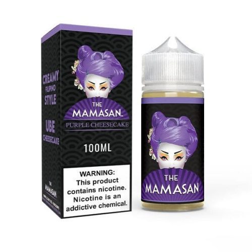 Purple Cheesecake by The Mamasan 100ml with packaging