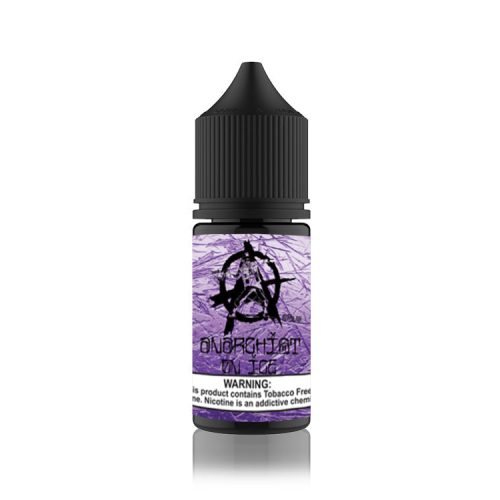 Purple on Ice by Anarchist Tobacco-Free Nicotine Salt 30ml bottle