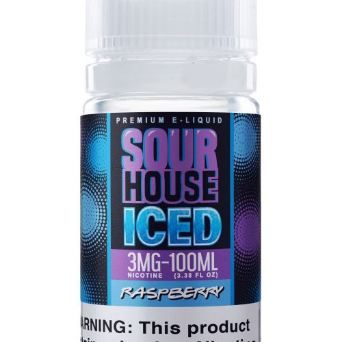 Raspberry by Sour House Iced 100ml bottle