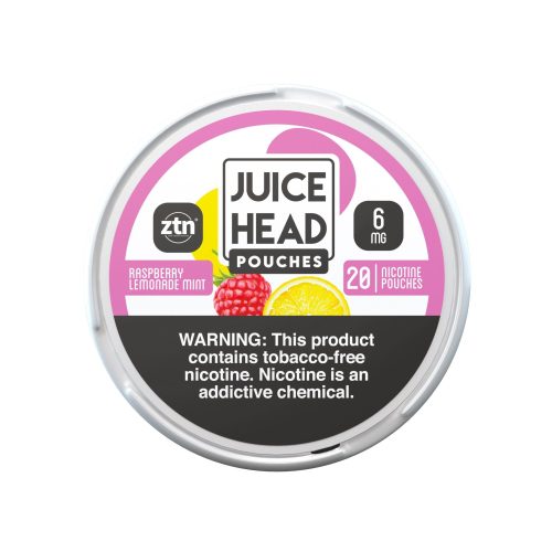 Raspberry Lemonade Mint by Juice Head ZTN Pouches | 5-Cans