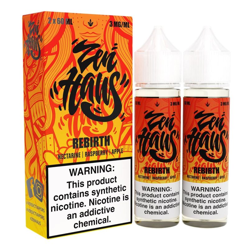 rebirth by zen haus e liquid 2x 60ml 235461