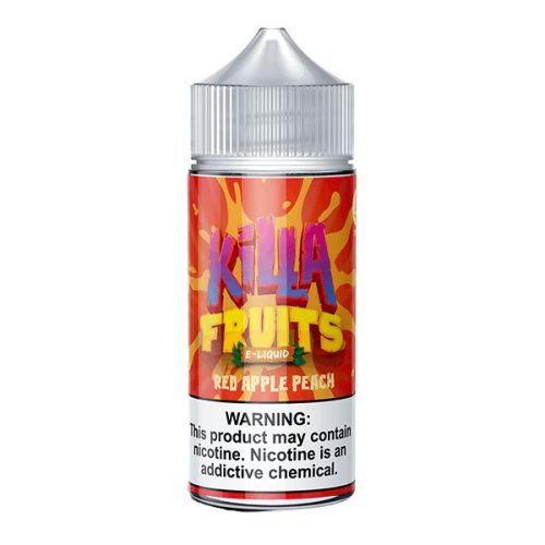 Red Apple Peach by Killa Fruits Series 100mL Bottle