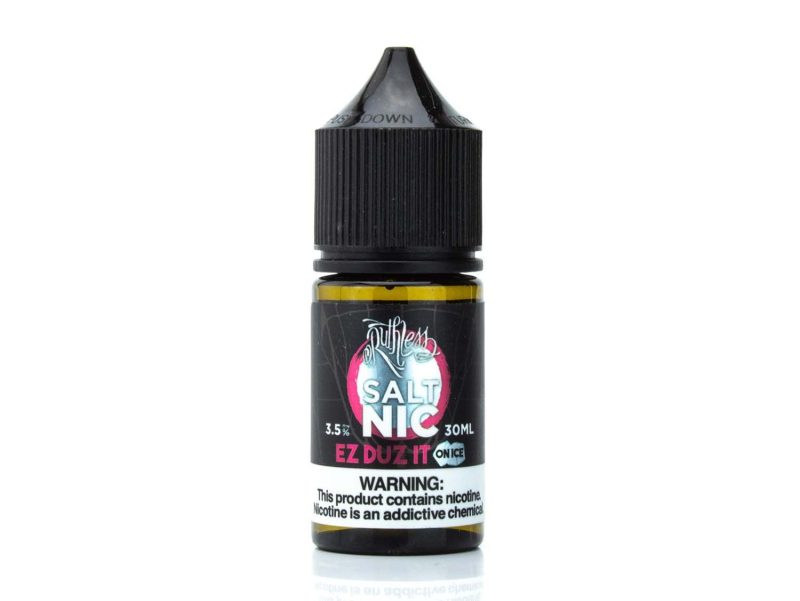 ruthless salt ez duz it on ice 30ml eliquid 496138