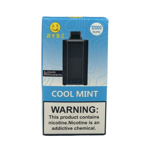 Ryse Disposable cool mint packaging