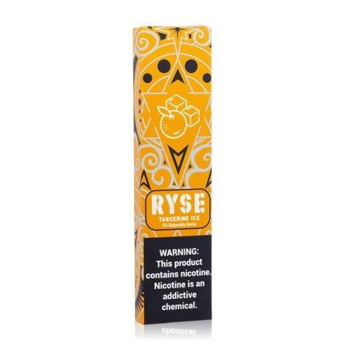 RYSE | Disposable E-Cigs tangerine ice packaging