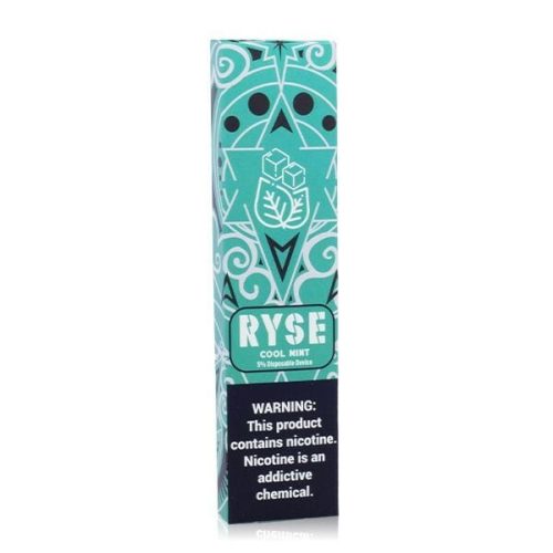 RYSE | Disposable E-Cigs cool mint packaging