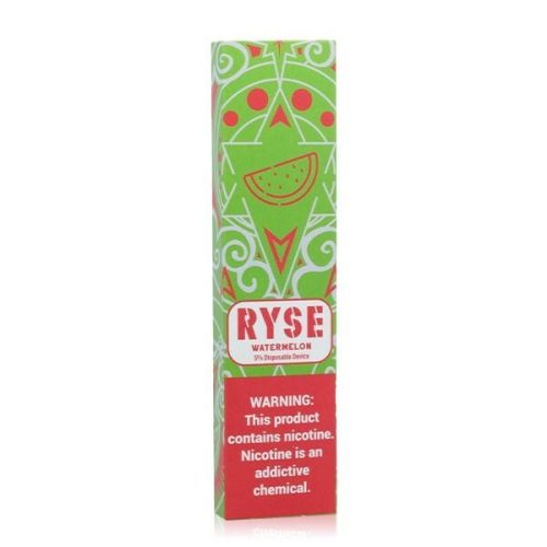 RYSE | Disposable E-Cigs watermelon packaging