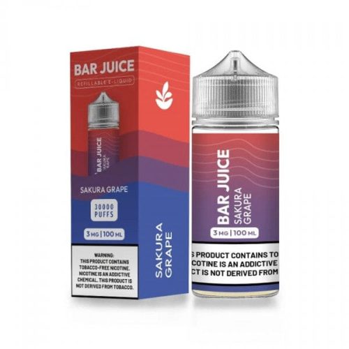 Sakura Grape by Bar Juice BJ30000 ELiquid 100mL with Packaging