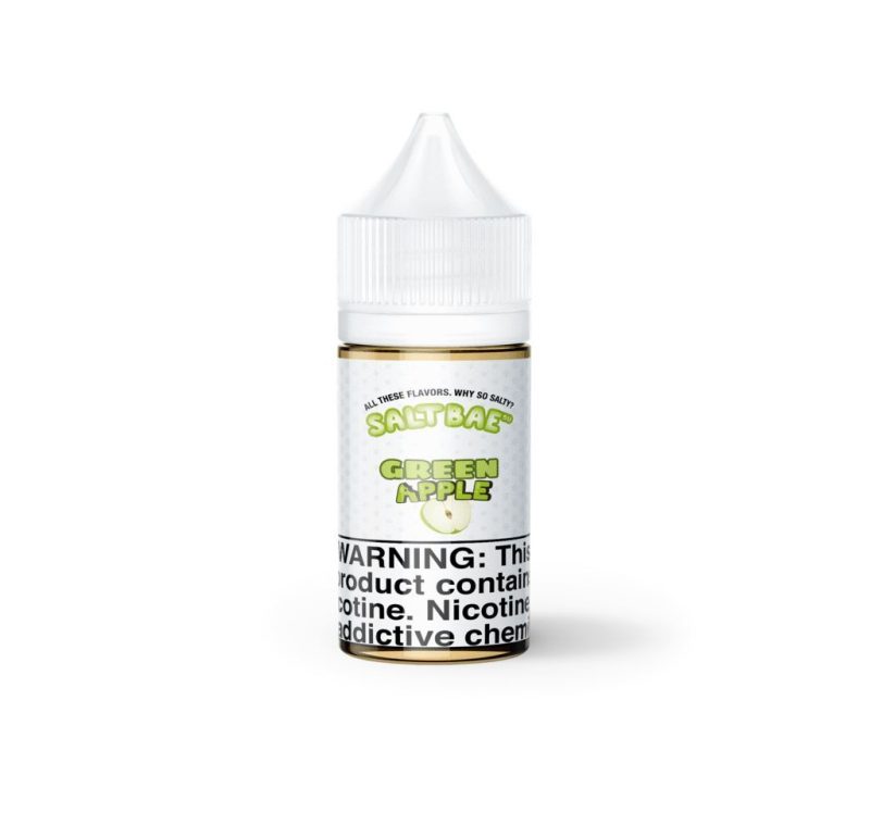 salt bae 50 green apple 30ml eliquid 869060