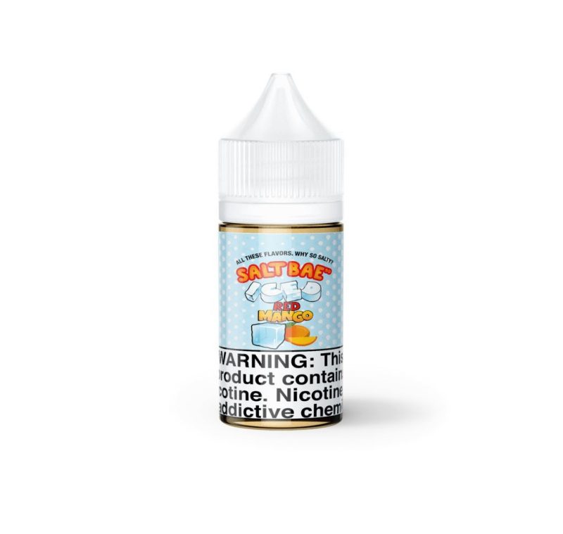 salt bae 50 iced red mango 30ml eliquid 588150