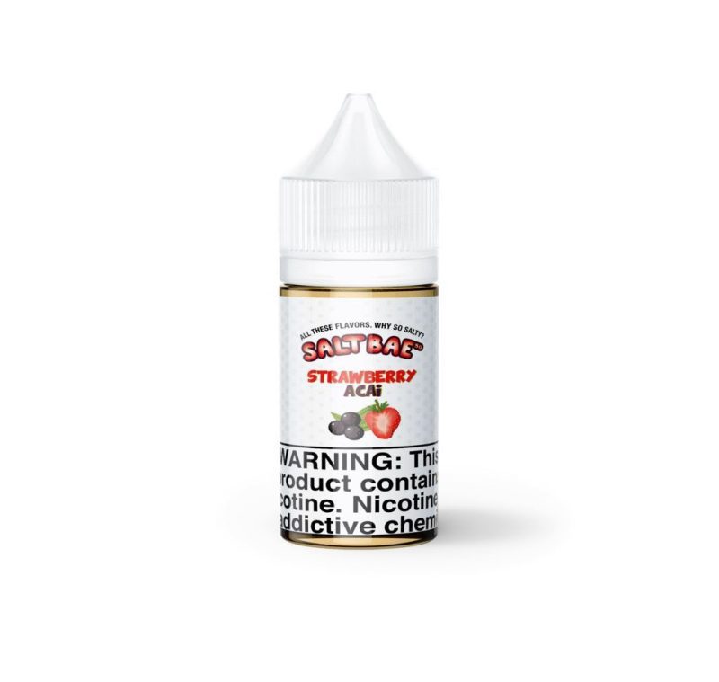 salt bae 50 strawberry acai 30ml eliquid 948400