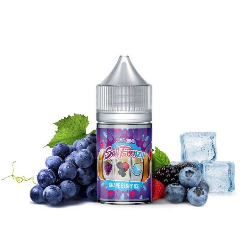 salt frenzy grape berry ice 30ml eliquid 454866