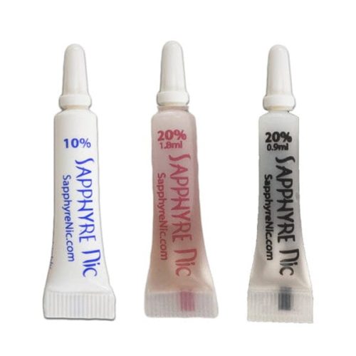 sapphyre concentrated nicotine salt solution pre measured 15ml 802319