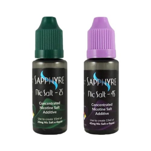 sapphyre concentrated nicotine salt solution pre measured 15ml 916637