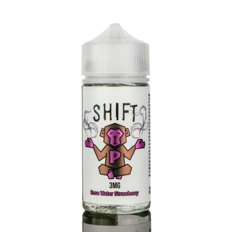 shift rosewater strawberry 100ml eliquid 354792