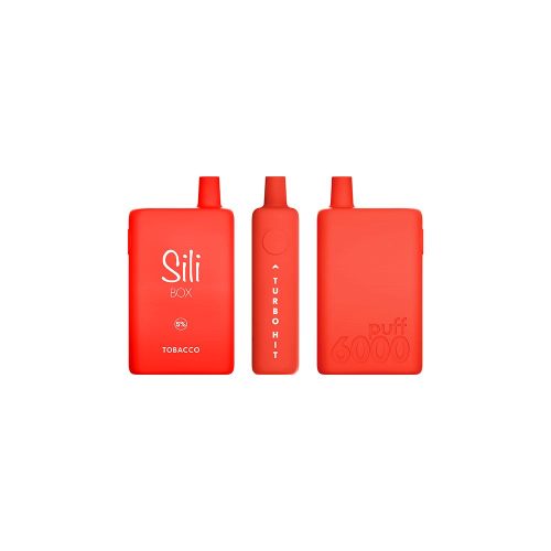 Sili Box Disposable 6000 Puffs 16mL 50mg tobacco