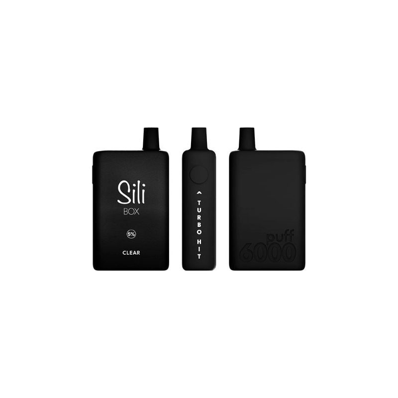 Sili Box Disposable 6000 Puffs 16mL 50mg clear